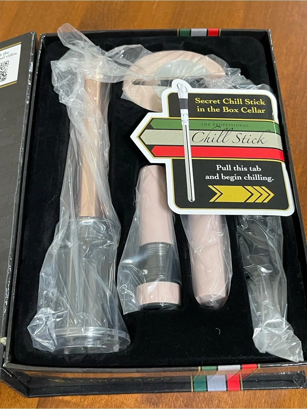 The Professional Wine Opener With Chill Stick Vineyard Supply Company New